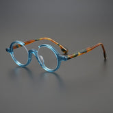 Tillis Acetate Vintage Handmade Round Glasses Frame Round Frames Southood Blue